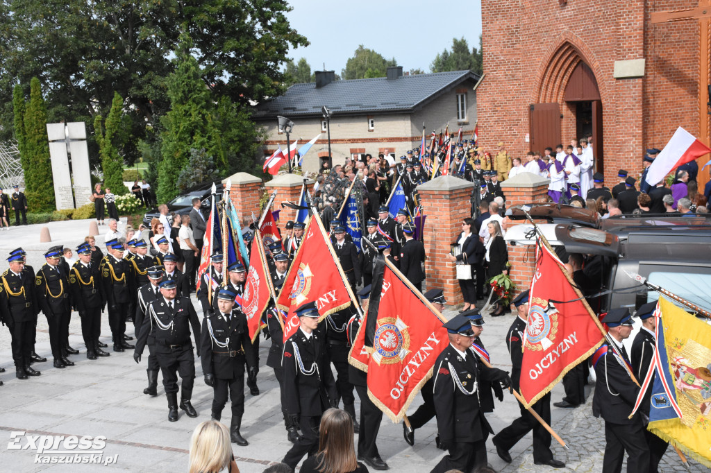 Pogrzeb druha Krystiana Dułaka