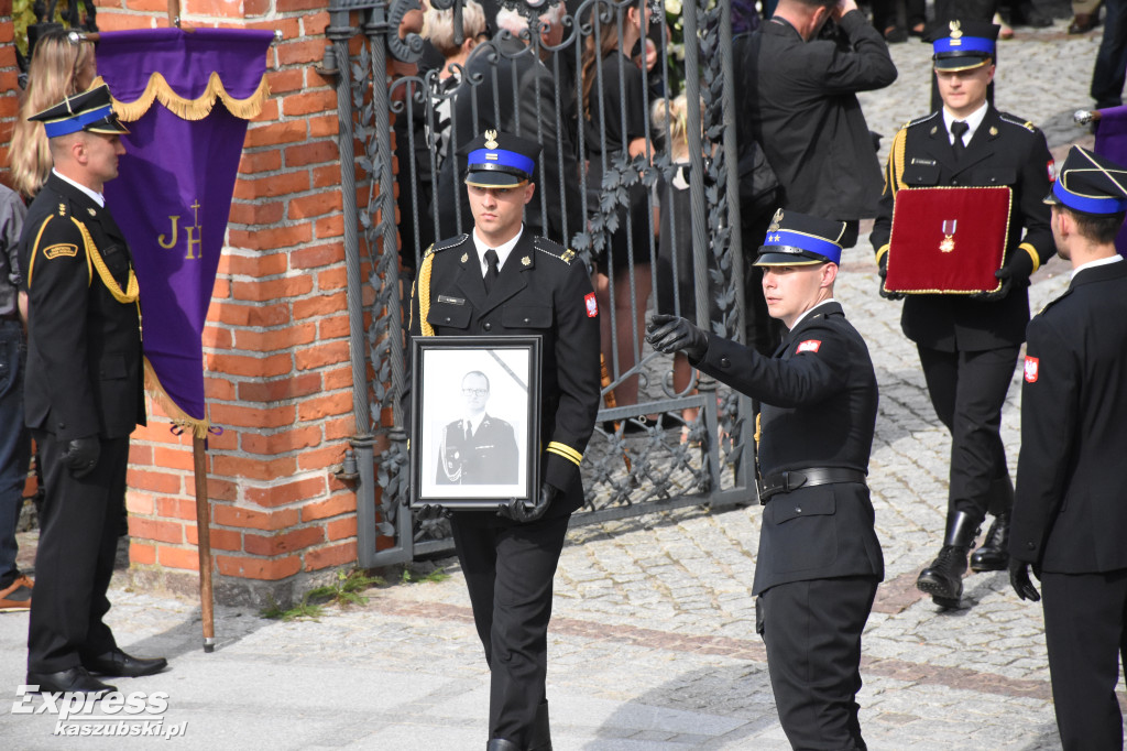 Pogrzeb druha Krystiana Dułaka