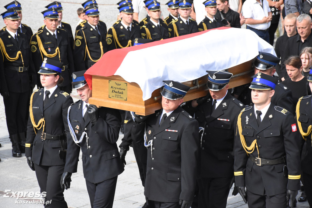 Pogrzeb druha Krystiana Dułaka