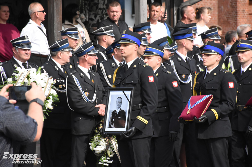 Pogrzeb druha Krystiana Dułaka