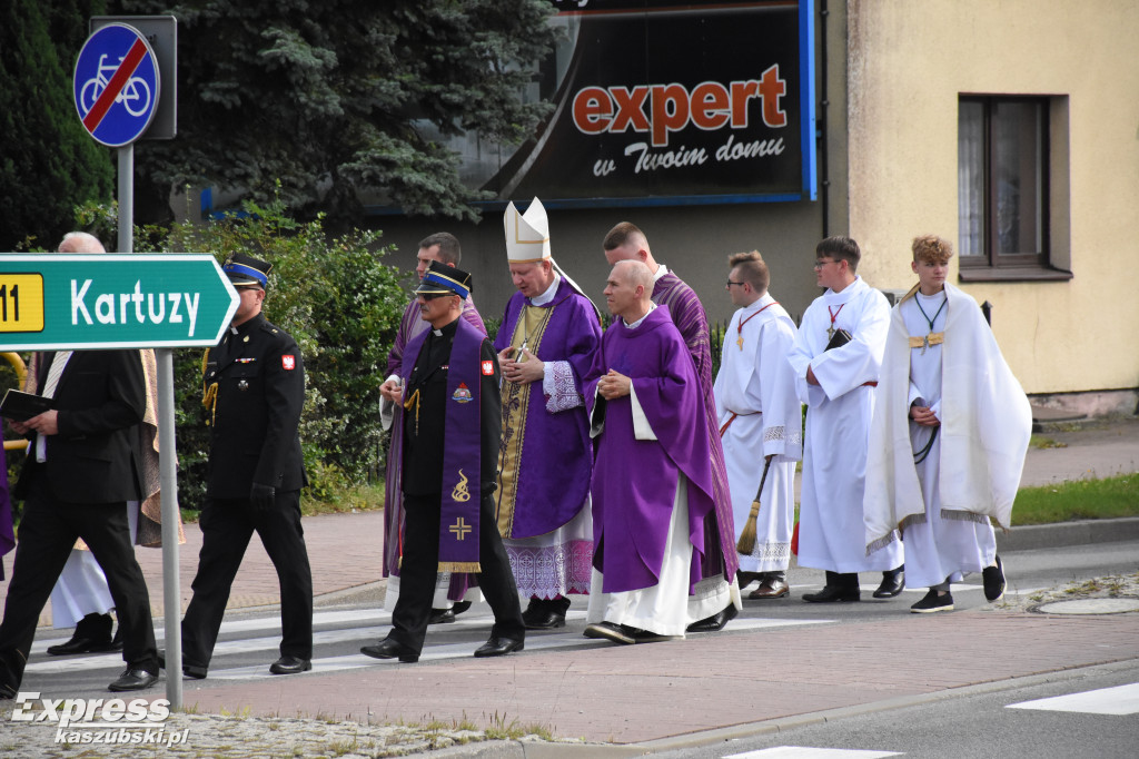 Pogrzeb druha Krystiana Dułaka