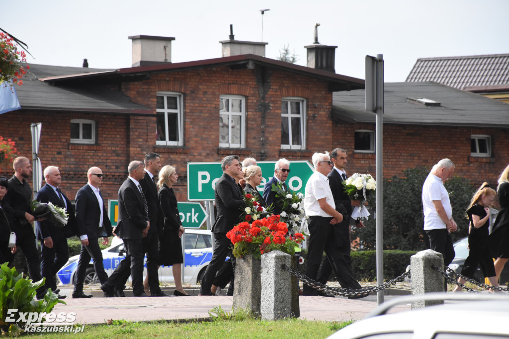Pogrzeb druha Krystiana Dułaka