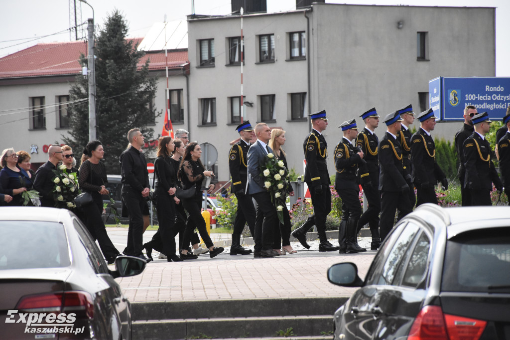 Pogrzeb druha Krystiana Dułaka