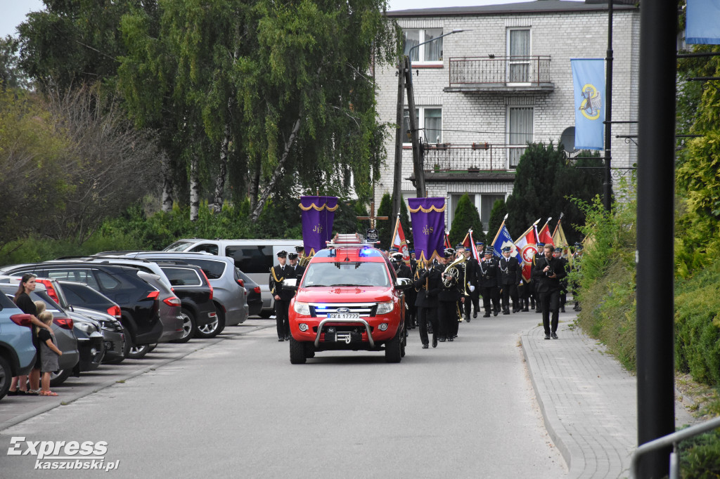 Pogrzeb druha Krystiana Dułaka