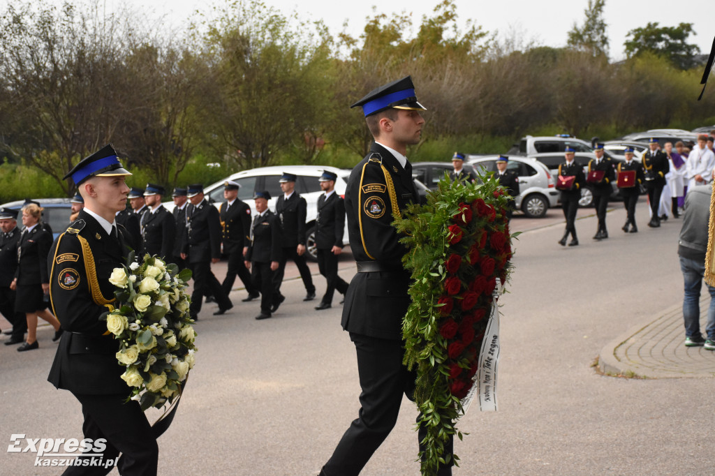 Pogrzeb druha Krystiana Dułaka