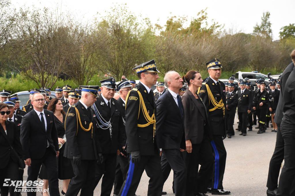 Pogrzeb druha Krystiana Dułaka