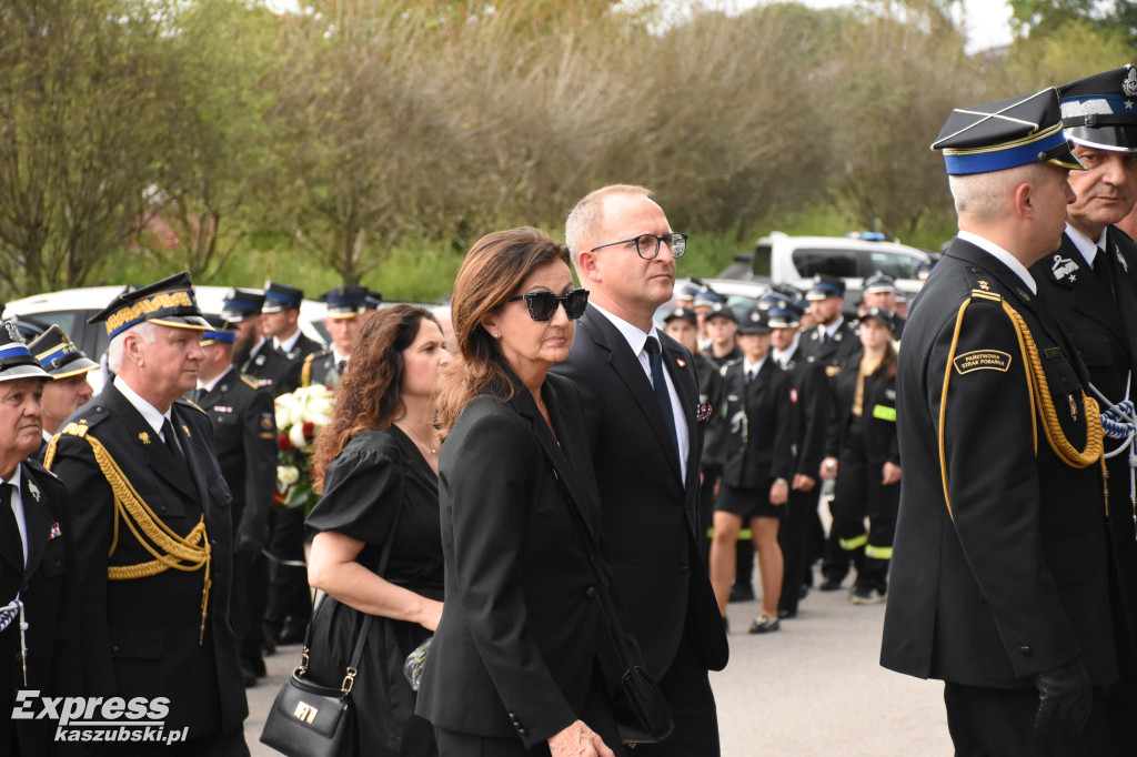 Pogrzeb druha Krystiana Dułaka