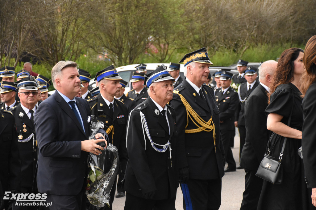 Pogrzeb druha Krystiana Dułaka