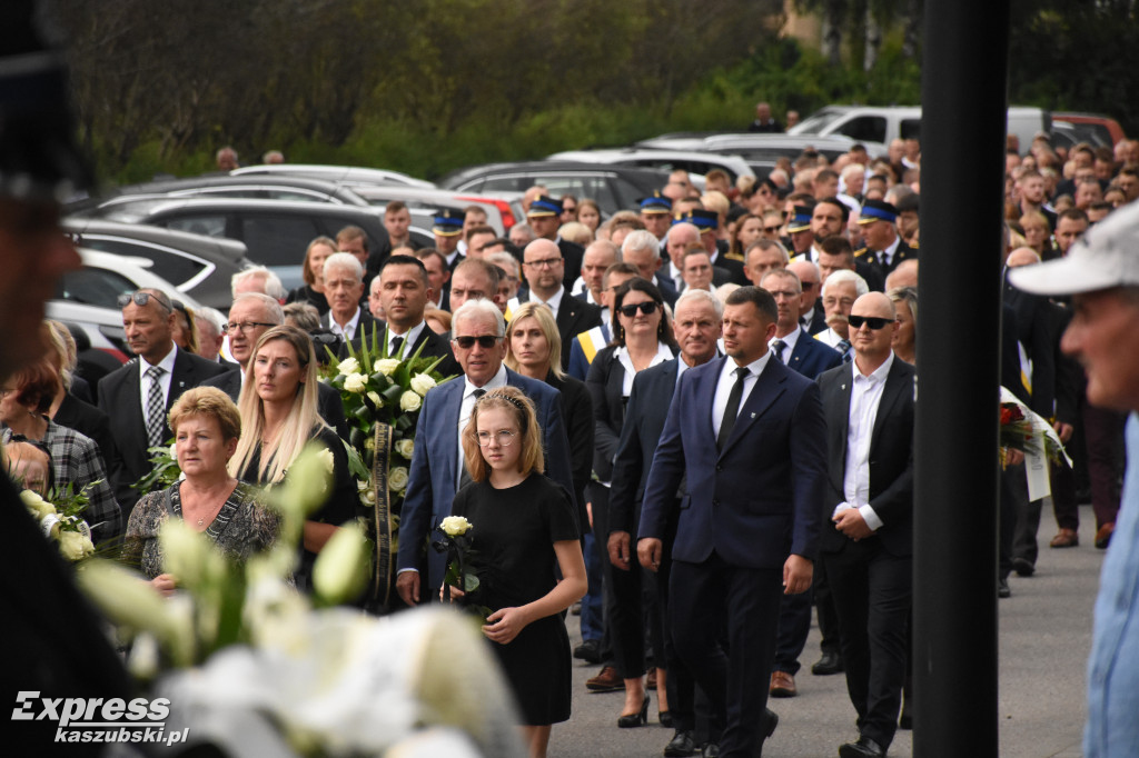 Pogrzeb druha Krystiana Dułaka
