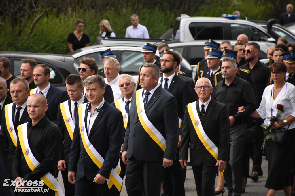 Pogrzeb druha Krystiana Dułaka