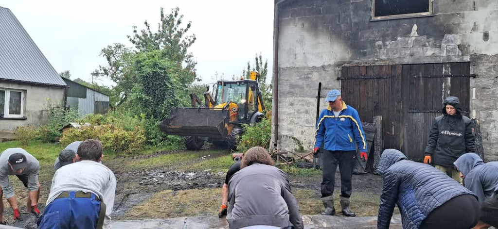 Akcja pomocy pogorzelcom z Garcza