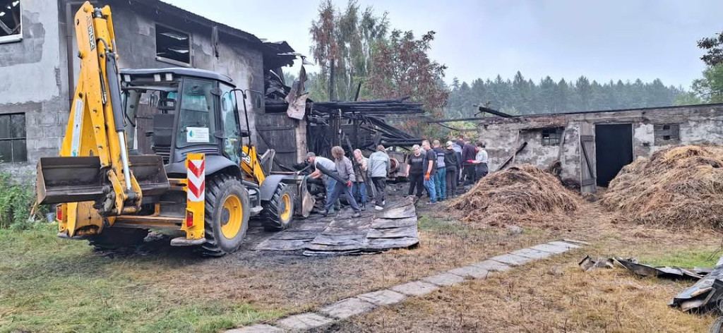 Akcja pomocy pogorzelcom z Garcza