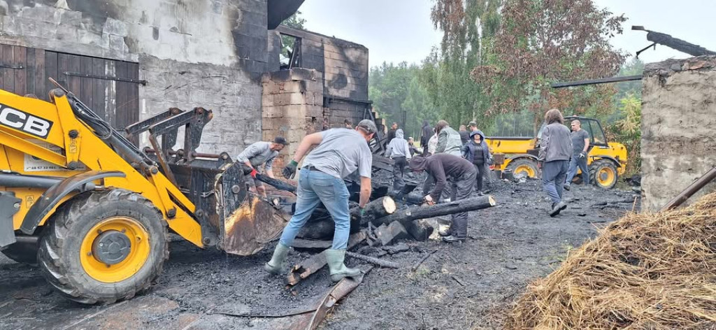 Akcja pomocy pogorzelcom z Garcza