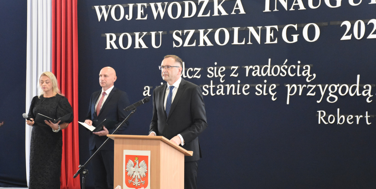 Wojewódzka inauguracja roku szkolnego w Kartuzach