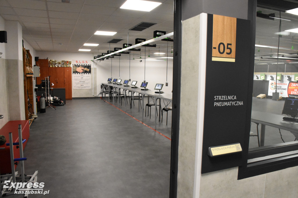 Nowoczesna strzelnica sportowa w kartuskiej \