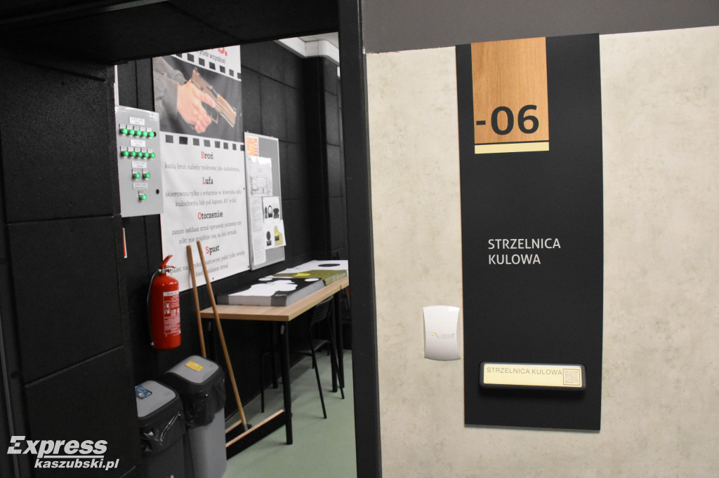 Nowoczesna strzelnica sportowa w kartuskiej \