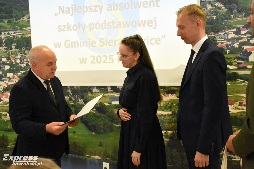 Wyróżnienia dla najlepszych absolwentów z gm. Sierakowice