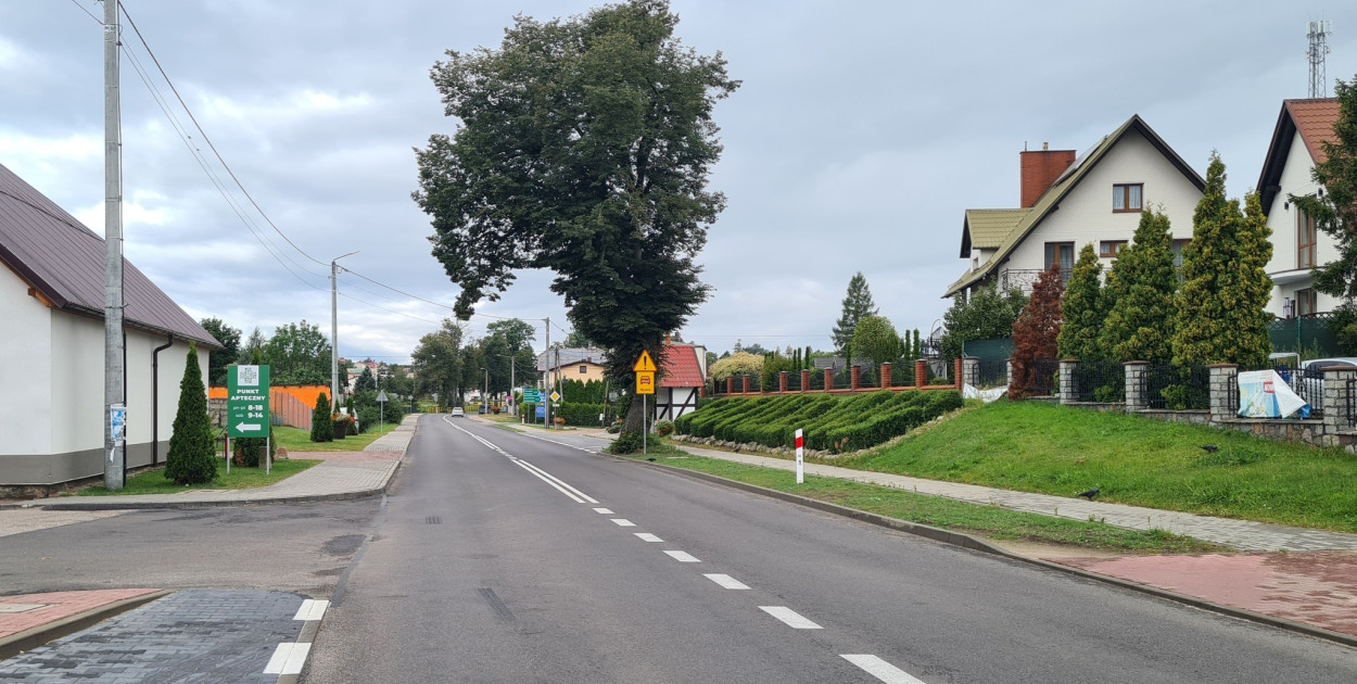 Remont drogi Gowidlino-Dolina Jadwigi
