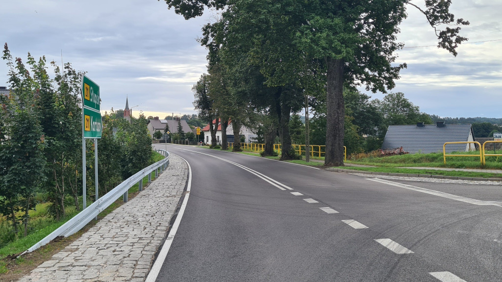 Remont drogi Gowidlino-Dolina Jadwigi