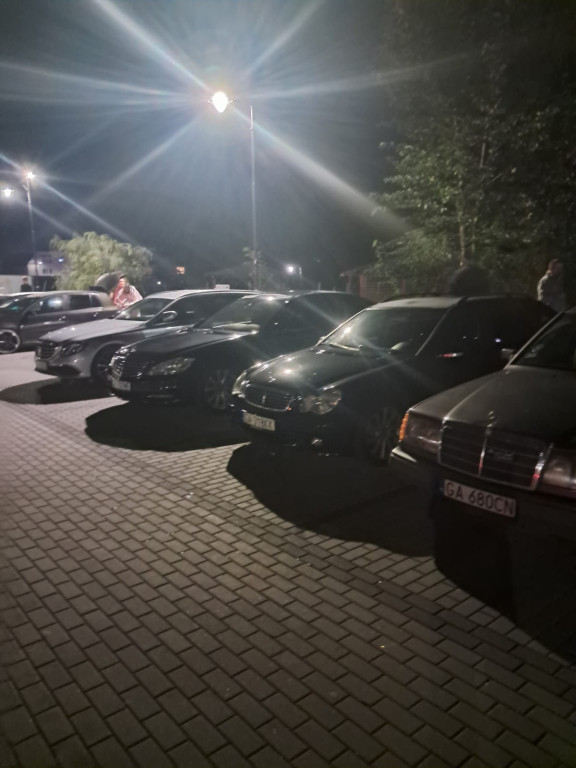 Zlot miłośników mercedesów w Kartuzach