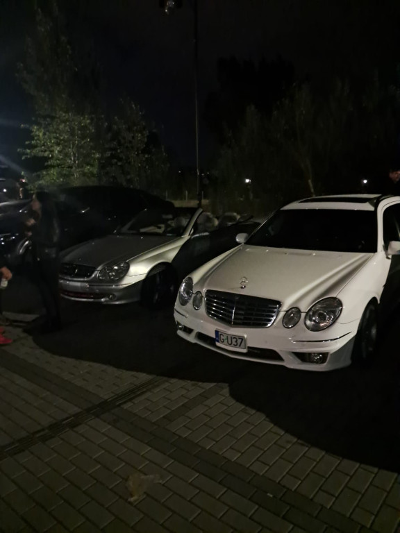 Zlot miłośników mercedesów w Kartuzach