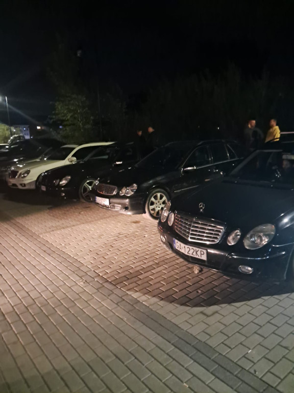 Zlot miłośników mercedesów w Kartuzach