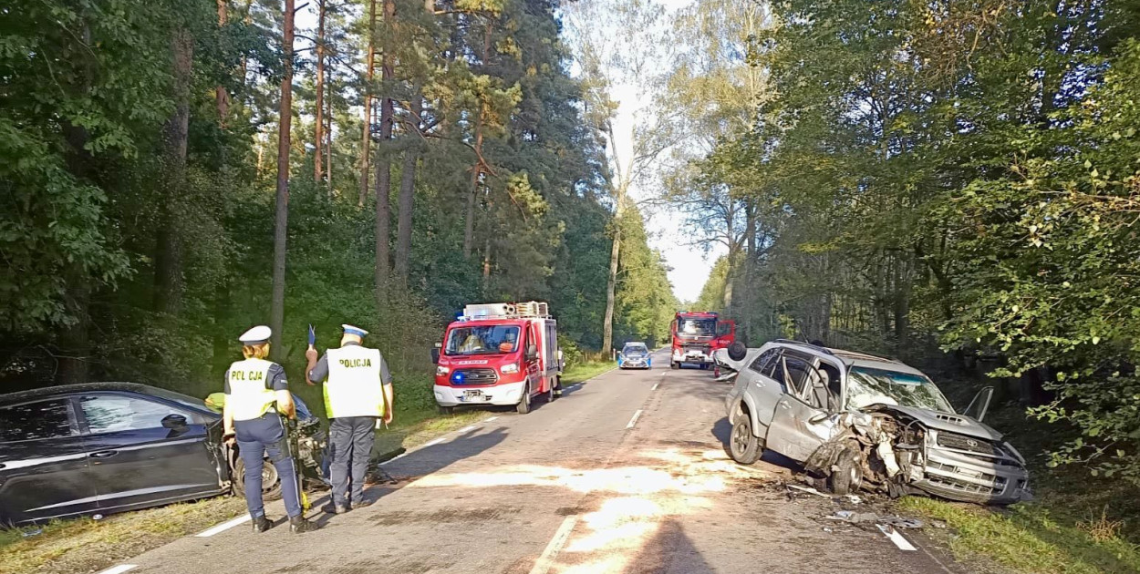 Wypadek w Przewozie