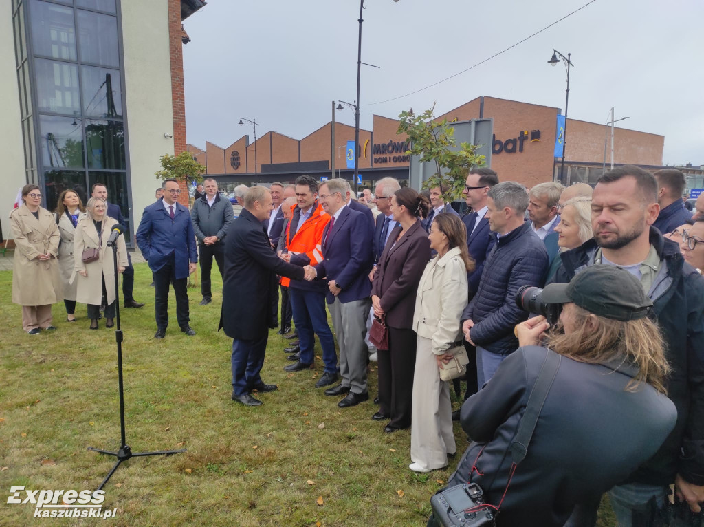 Donald Tusk w Sierakowicach