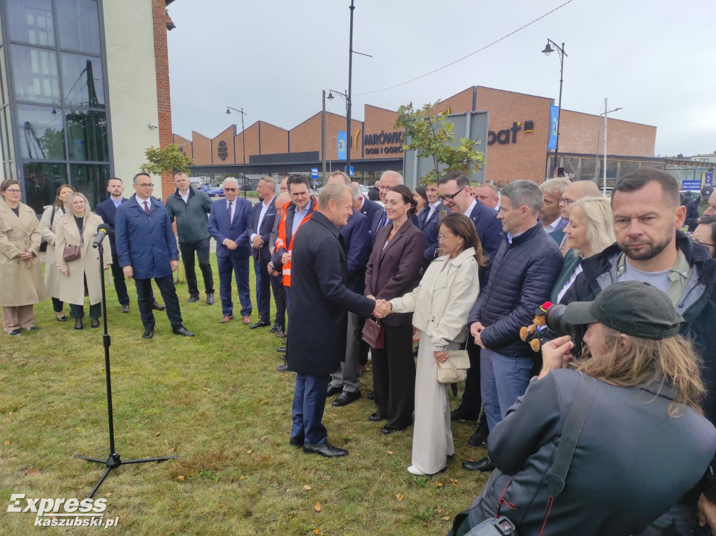 Donald Tusk w Sierakowicach