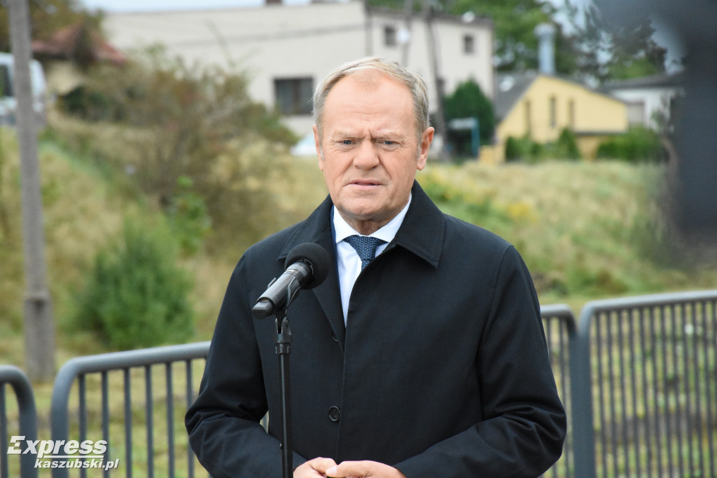 Donald Tusk w Sierakowicach