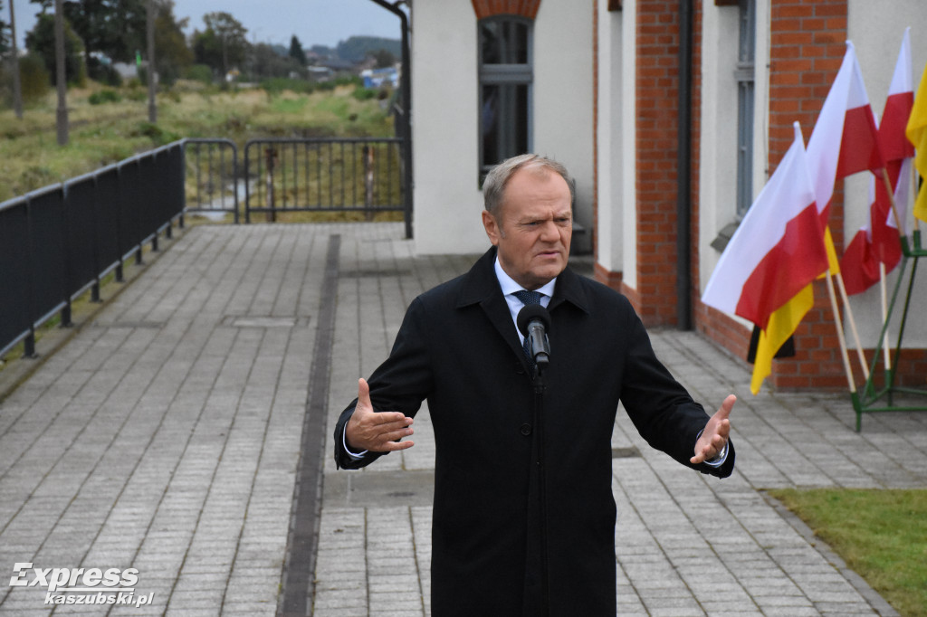 Donald Tusk w Sierakowicach