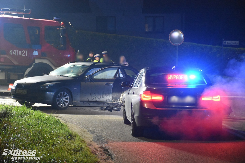 Wypadek motocyklisty w Ręboszewie