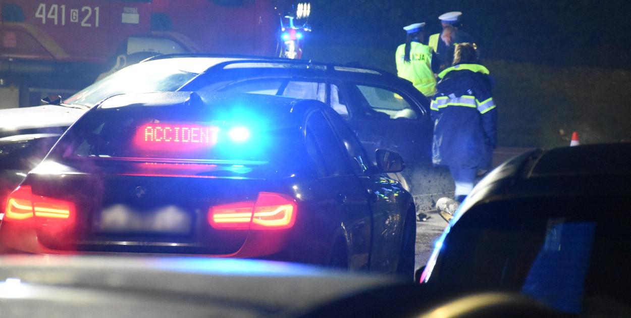 Wypadek motocyklisty w Ręboszewie