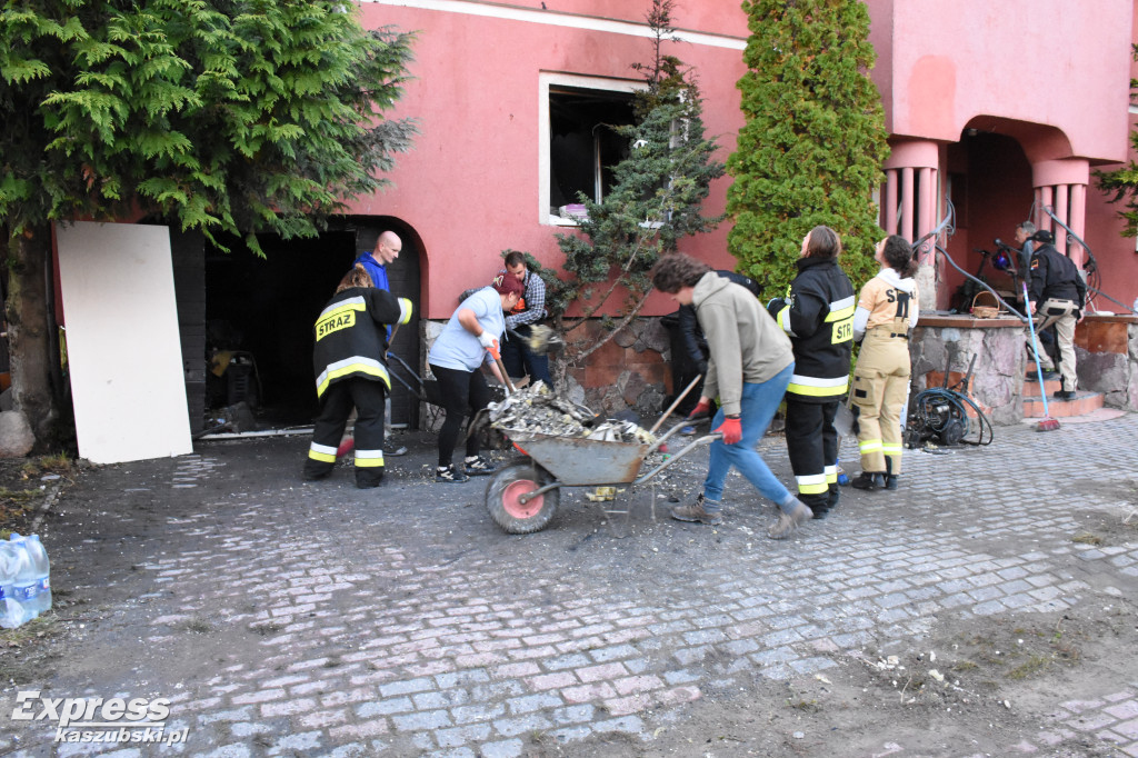 Pomoc dla poszkodowanych w pożarze