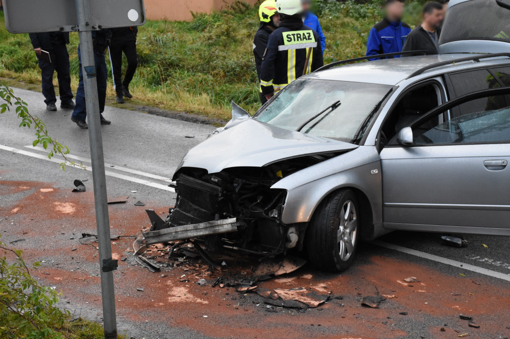 Wypadek w Szklanej