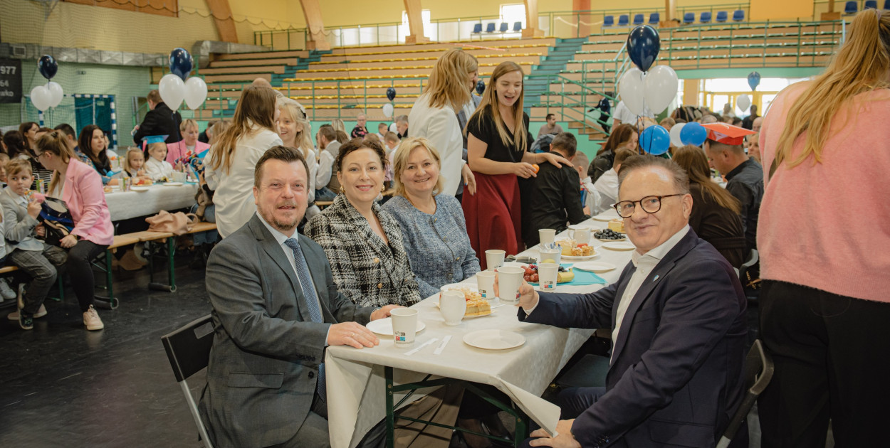 Ślubowanie pierwszoklasistów w Przodkowie