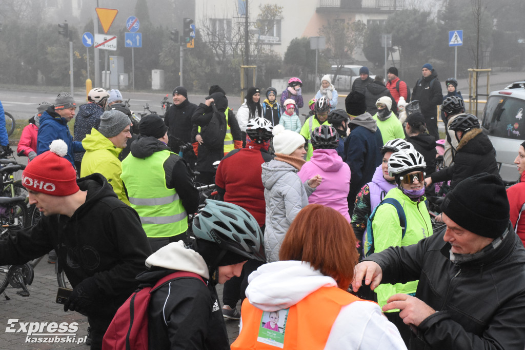 Charytatywny przejazd rowerowy dla Olgi