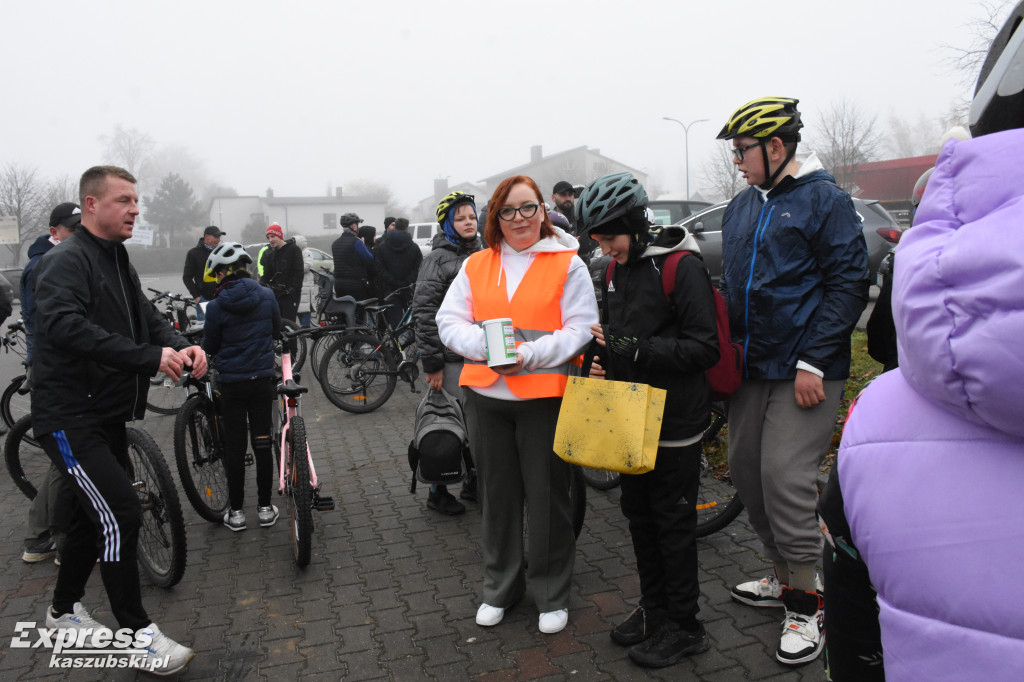 Charytatywny przejazd rowerowy dla Olgi