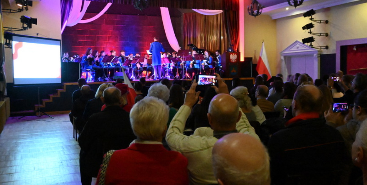 Koncert patriotyczny Orkiestry Dętej Łapalice