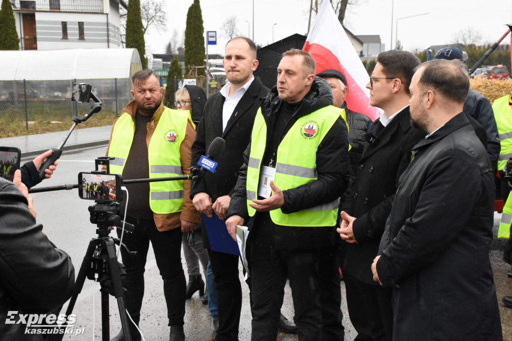 Protest Rolników w Egiertowie