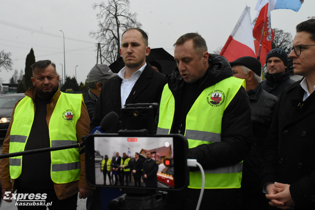 Protest Rolników w Egiertowie
