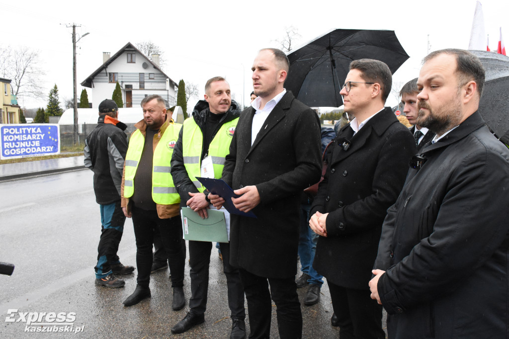Protest Rolników w Egiertowie