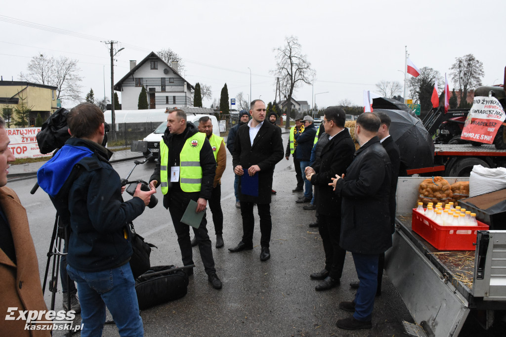 Protest Rolników w Egiertowie