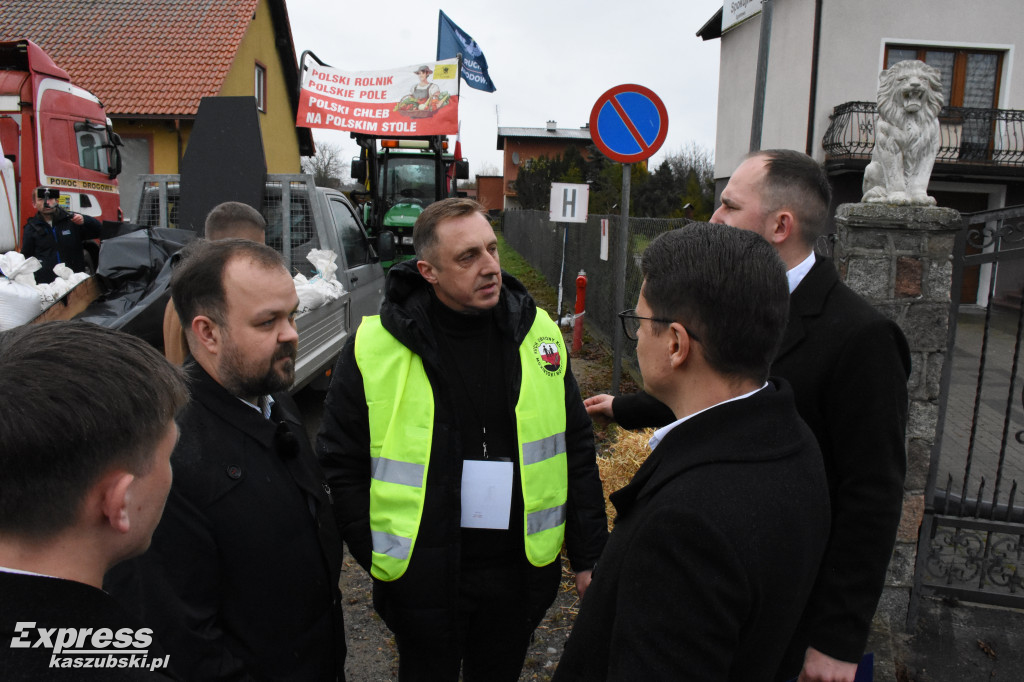 Protest Rolników w Egiertowie
