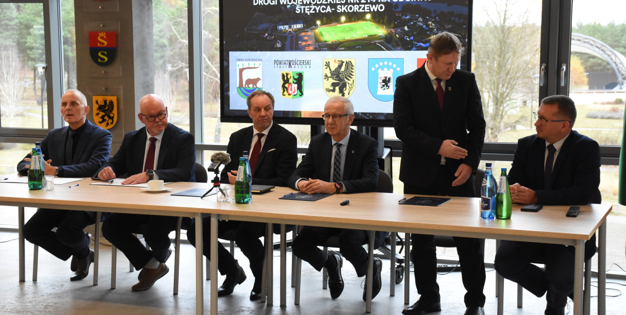 List intencyjny ws. trasy rowerowej Stężyca - Skorzewo