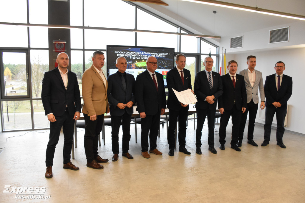 List intencyjny ws. trasy rowerowej Stężyca - Skorzewo