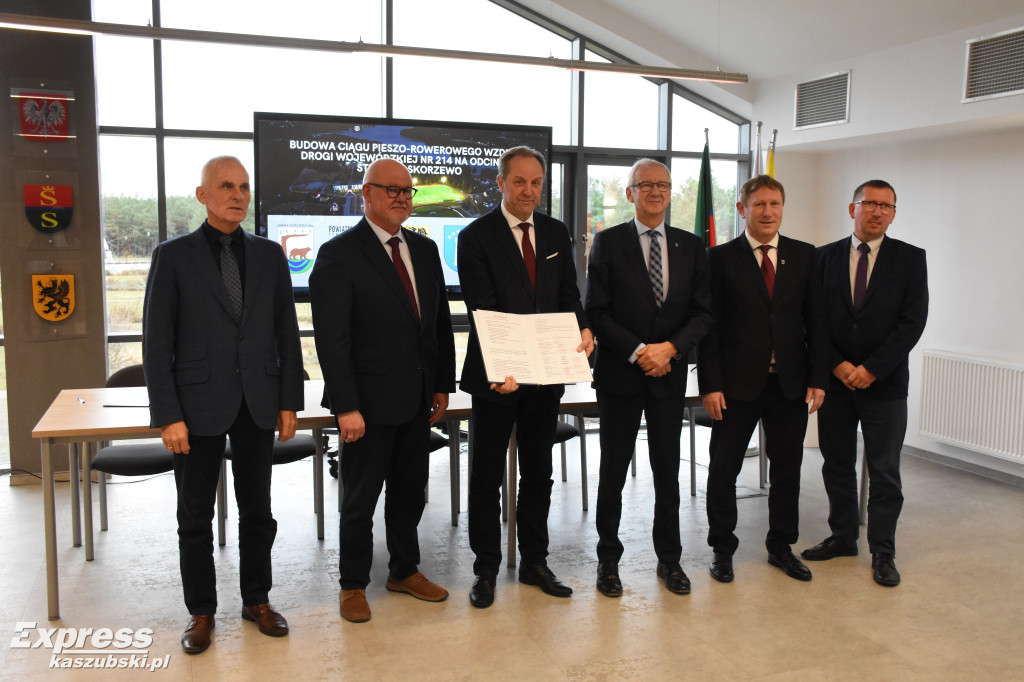 List intencyjny ws. trasy rowerowej Stężyca - Skorzewo