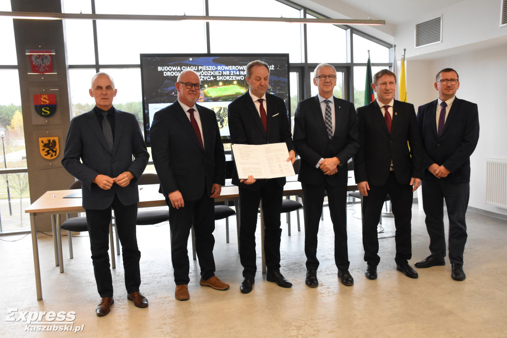 List intencyjny ws. trasy rowerowej Stężyca - Skorzewo