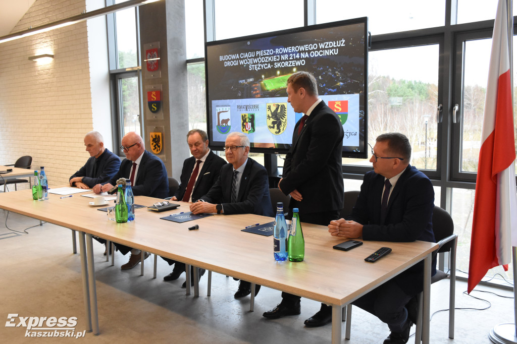 List intencyjny ws. trasy rowerowej Stężyca - Skorzewo