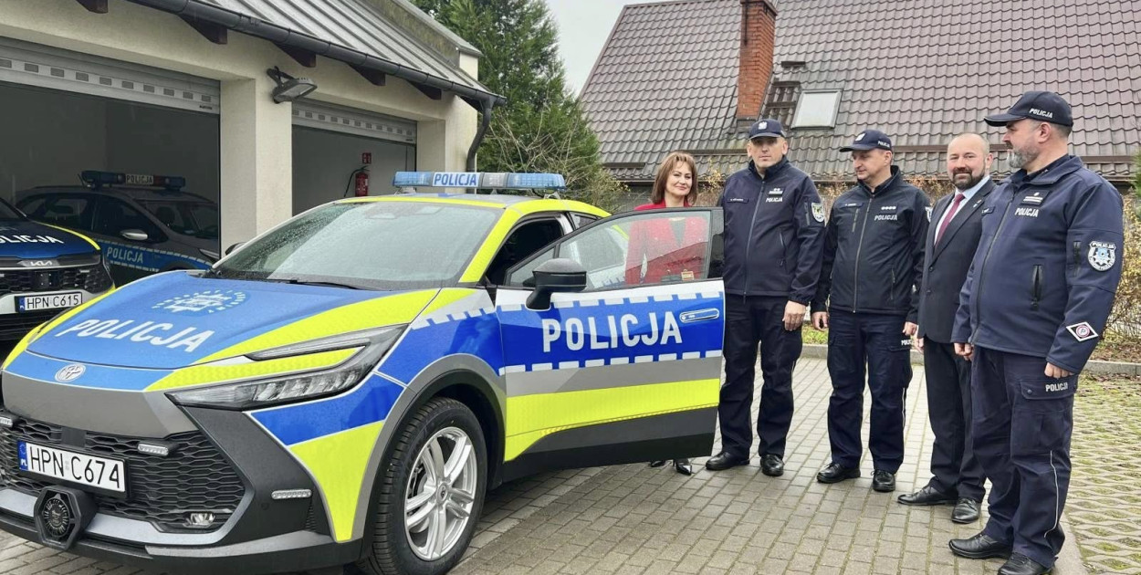 Uroczystość w komisariacie w Żukowie